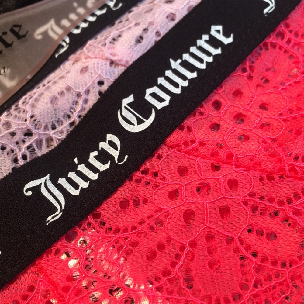 🍡💕JUICY COUTURE® Lace Cheekie Underwear🍡💕 *FIRM*